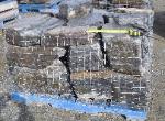 Grey Armour Stone palletized man wall
