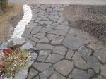3-5 inch thick heavy Brown Rundle Cobblestone