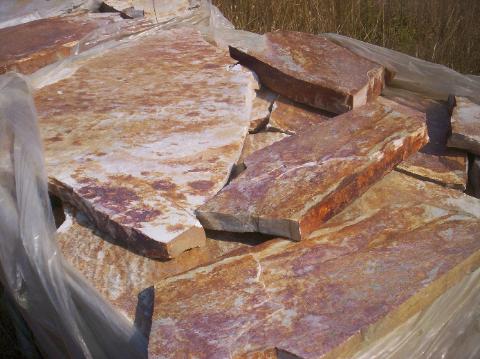 2 inch Gold Leaf Charman flagstone