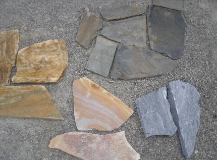 High Grade BC Quartzite Flag Stone & Marble